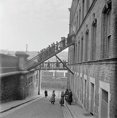 Wall Art - Photograph - Factory In Derry by Bert Hardy