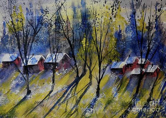 Lake Cabin Paintings Page 9 Of 24 Fine Art America