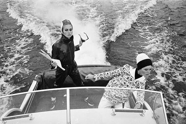 Fashion At Sea Print by David Cairns