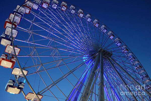 Ferris Wheel Attraction by Susan Carella Ferris Wheel Attraction by Susan Carella