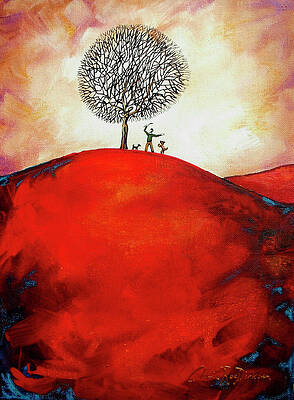 Tree Silhouette Paintings Page 3 Of 35 Fine Art America