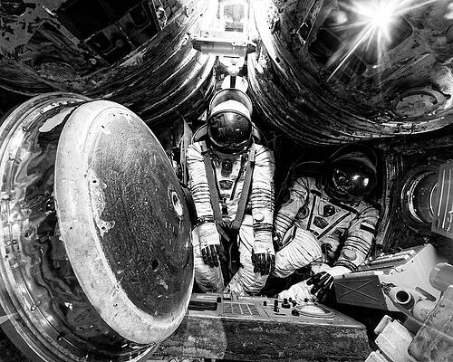 Wall Art - Photograph - First Runner Up -- Soyuz Descent Module at the Cabot Space and Science Center in Oakland, California by Darin Volpe