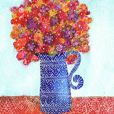 Wall Art - Photograph - Flower Jug by Janice Macdougall