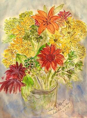 Flowers from Phil by Barbara Anna Knauf Flowers from Phil by Barbara Anna Knauf