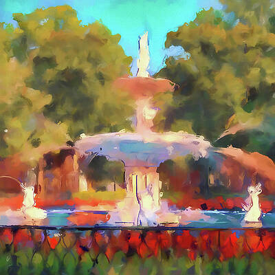 Savannah Georgia Paintings Fine Art America
