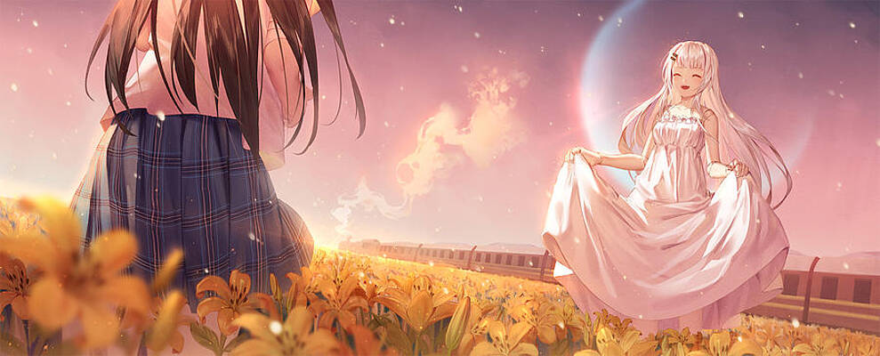 Featured image of post Anime Flower Field Art See more ideas about anime anime girl anime art