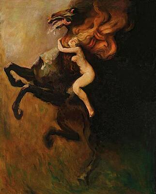 Wall Art - Painting - Frenzy by Wladyslaw Podkowinski