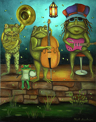 Frog Rock Paintings Fine Art America