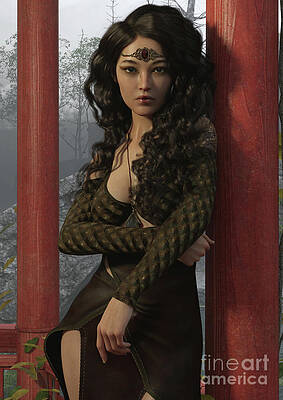 Garden Reflection Portrait by Elle Arden Walby Garden Reflection Portrait by Elle Arden Walby