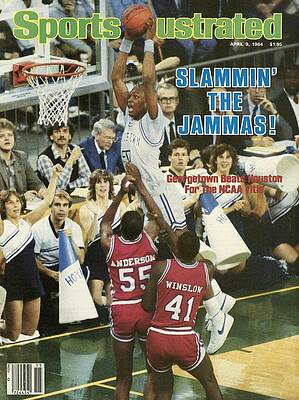 Rough, Tough And Terrific Georgetowns Patrick Ewing Sports Illustrated  Cover Poster by Sports Illustrated - Sports Illustrated Covers