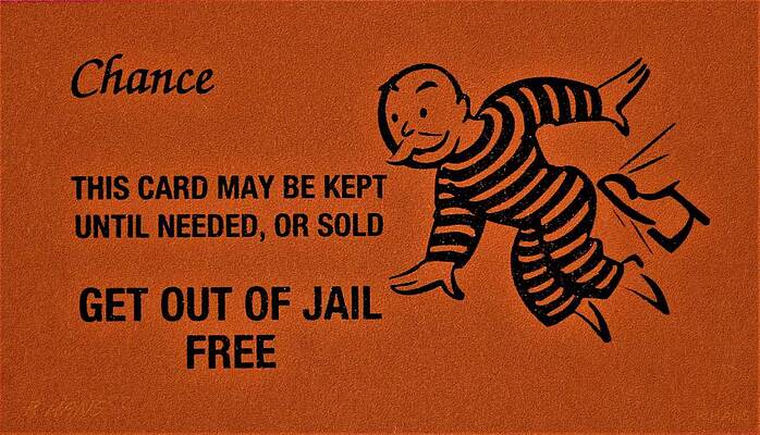Get Out Of Jail Free Art Pixels