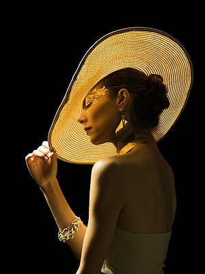 Wall Art - Photograph - Gold Woman by Svetlana Kirzh