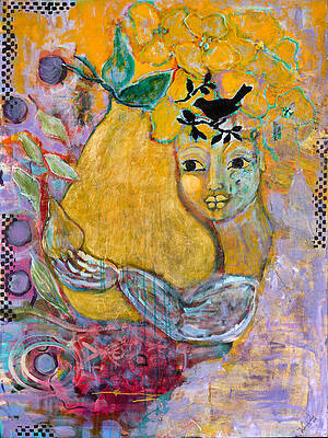 Golden Pear Maiden by Kendall Sarah Scott Golden Pear Maiden by Kendall Sarah Scott