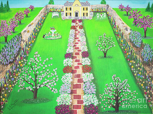 Granny's Biltmore Gardens on Chestnut Street by Elizabeth Dale Mauldin Granny's Biltmore Gardens on Chestnut Street by Elizabeth Dale Mauldin