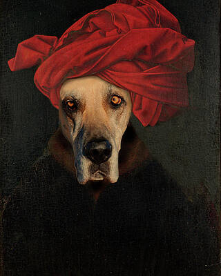 Wall Art - Painting - Great Dane by J Hovenstine Studios