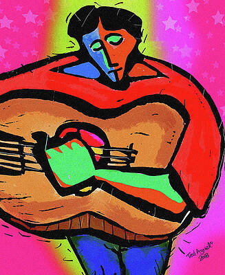 Guitar Man by Ted Azriel Guitar Man by Ted Azriel
