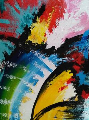  Painting - Happiness by Dawn Manser