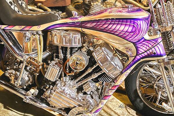 Harley Custom by Dennis Baswell Harley Custom by Dennis Baswell