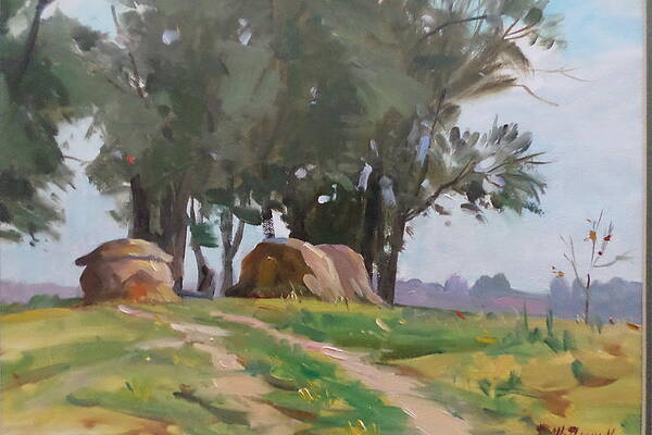 Hay Bales by Ron W McDowell Hay Bales by Ron W McDowell