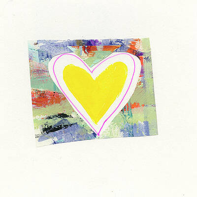 Abstract Heart Paintings Fine Art America