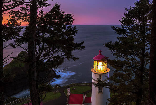 Heceta Head at Dawn by Andrew Soundarajan Heceta Head at Dawn by Andrew Soundarajan