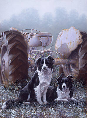 Wall Art - Painting - Heroes Of The Hills by John Silver