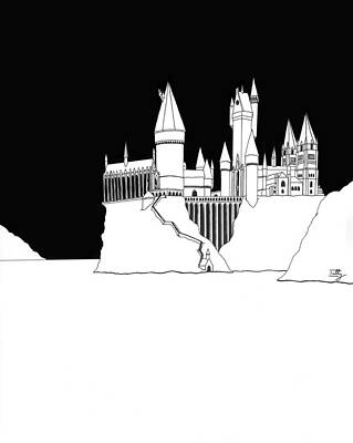 Harry Potter Castle Drawings Fine Art America