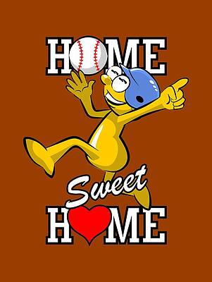 Home sweet home. Home run celebration by Daniel Ghioldi Home sweet home. Home run celebration by Daniel Ghioldi