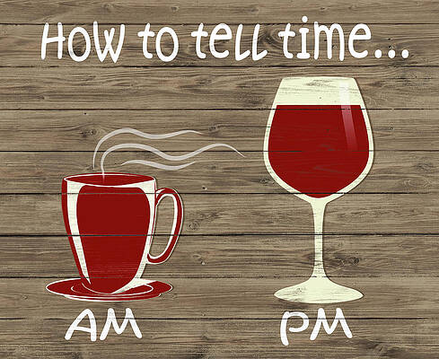 Wall Art - Mixed Media - How To Tell Time by Sd Graphics Studio