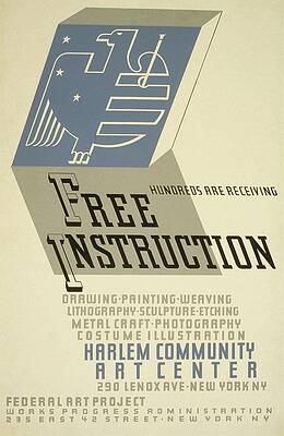 Wall Art - Painting - Hundreds Are Receiving Free Instruction by Jerome Henry Rothstein