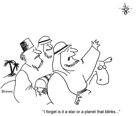 Wall Art - Drawing - I Forget Is It A Star Or A Planet That Blinks by Joe Brown