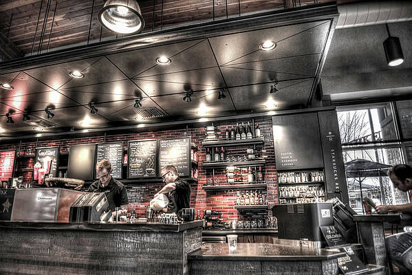 Inside Starbucks by Spencer McDonald