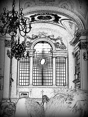 Inside the church by Mike Kaufmann