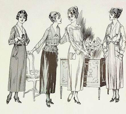 Wall Art - Painting - Interesting Fashions For Practical Use by Anonymous