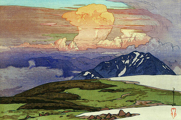Japanese Alps Paintings | Fine Art America