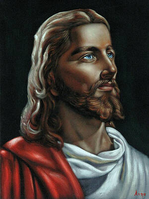 Black Jesus Paintings Fine Art America