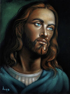 Black Jesus Paintings Fine Art America