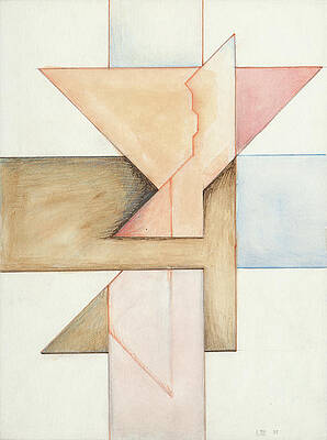 Jesus Cross L III 85 by Willy Wiedmann Jesus Cross L III 85 by Willy Wiedmann