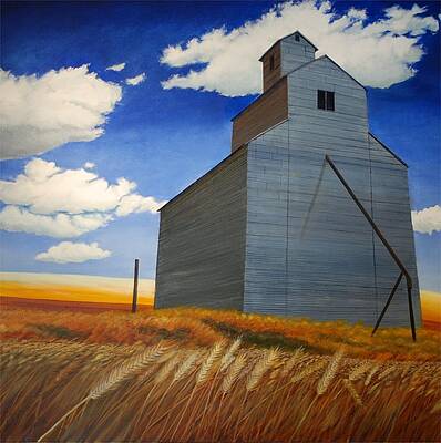 Johnson Silo by Leonard Heid Johnson Silo by Leonard Heid