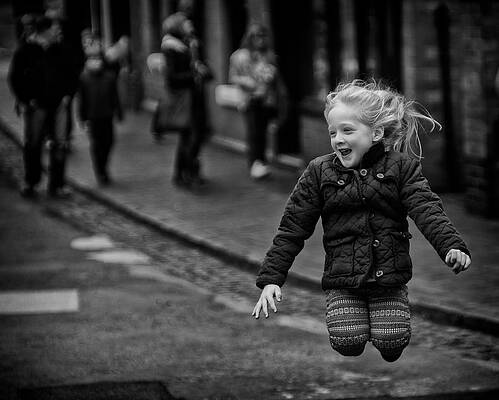 Kids Jump For Joy Digital Art by Ronald Bolokofsky - Fine Art America