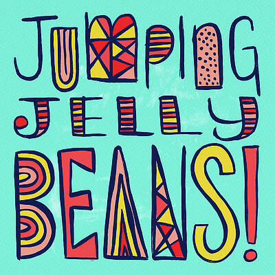 Jelly Bean Paintings | Fine Art America