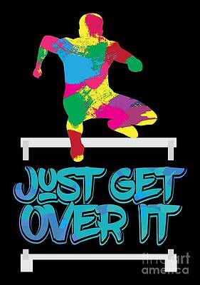 Get Over It - ARTE DIGITAL - A4