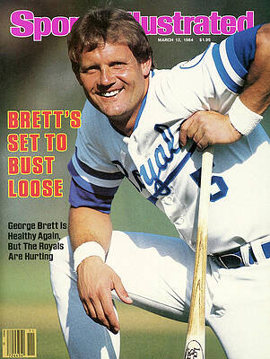 Wall Art - Photograph - Kansas City Royals George Brett Sports Illustrated Cover by Sports Illustrated