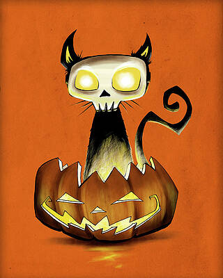 Wall Art - Painting - Katacular by Mischief Factory