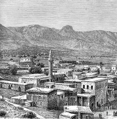 Wall Art - Drawing - Kirinia, Cyprus, 1895 by Print Collector