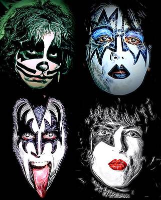 Kiss by Fred Larucci Kiss by Fred Larucci