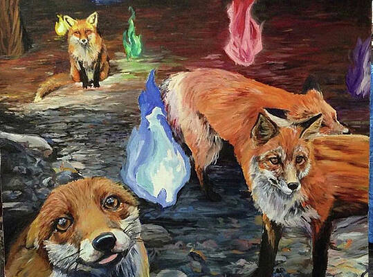 Adopt me KItsune fox pet #1 Digital Art by Artexotica - Fine Art America