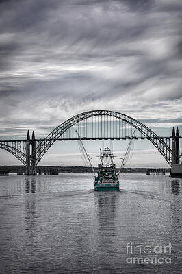 Kylie Lynn and Yaquina Bay Bridge by Sonya Lang Kylie Lynn and Yaquina Bay Bridge by Sonya Lang