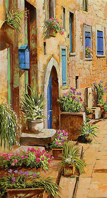 Wall Art - Painting - La Buca Delle Lettere by Guido Borelli