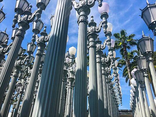 LACMA Lamps by Melanie Vugelman